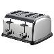 4 slice Stainless Steel toaster toaster, FT-110B
