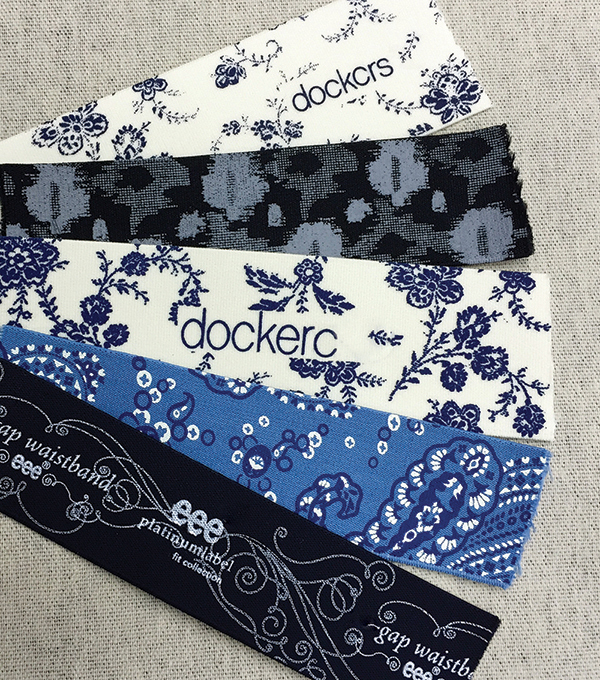 Printed Elastic