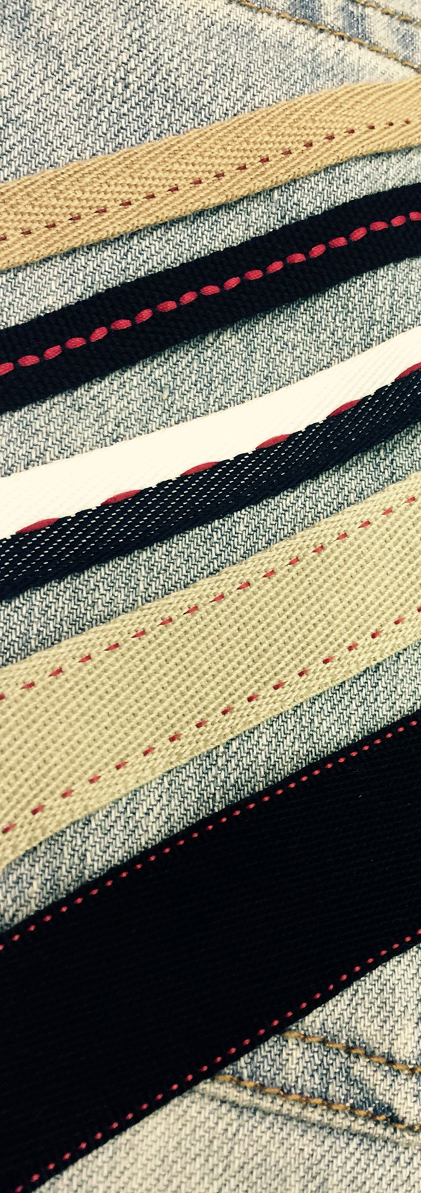 Red-dot Twill Tape