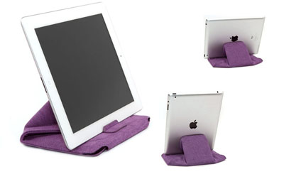 iPad folding sleeve purple