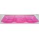 3 Div. Rectangular tray, 05016
