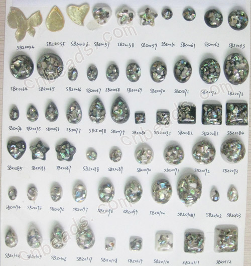 2013 New Shell Cabochon Beads Wholesale From China Beads Factory