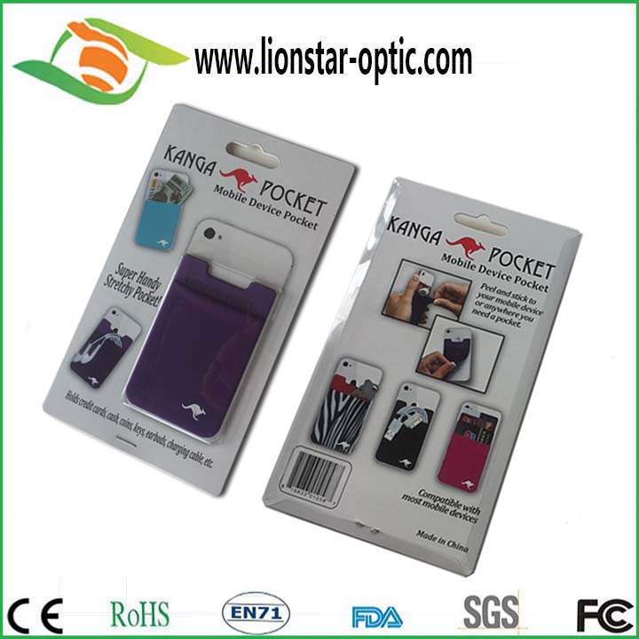 3M lycra fabric cellphone sticker