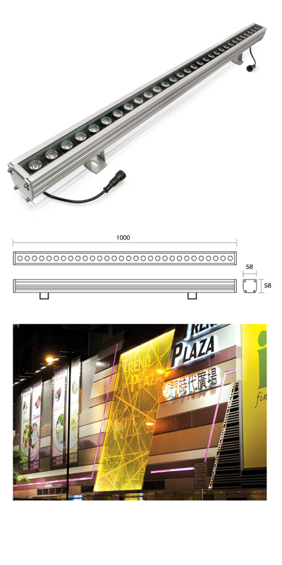 LED Wall Washer (Warm White)