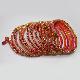 Wraped Sparkling Coil Wrist-Flamingo