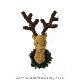 36 inches ELK HEAD W/WREATH, JD0080