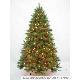 7.5' PVC & BRISTLE Mixed Tree w/76 pinecone, JT0030-75CHL