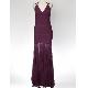Bandage mix silk chiffon fabric dress, S22788