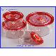 Pyrex Food Container, High Borosilicate Glass Food Container, Glass Storage Box, Ovenware, Microwave, B-VRSET