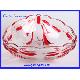 Glass Plate, Glass Fruit Plate, Glass Bowl, Glassware, Tableware, PBJ-1018