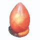 Tear Shape Crystal Salt Lamp with Wooden Base