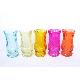 Machine Made Glass Vase In Different Colors, OKB