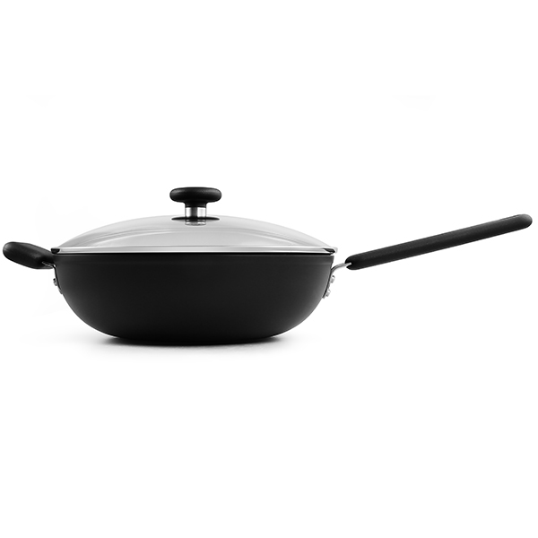 Cuoco IHC Wok with Long Handle 30cm