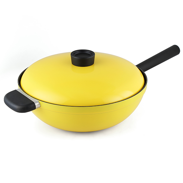 Yun IHC Wok with Long Handle 32cm