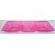 3 Div. Rectangular tray, 5016
