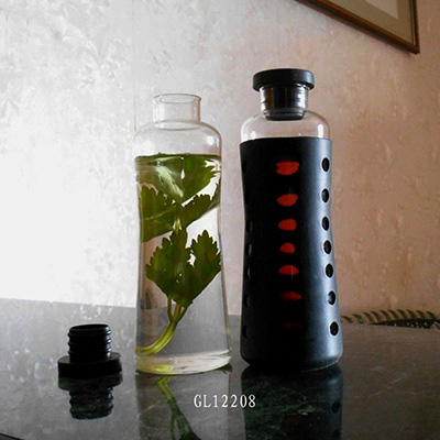 Boro Glass Drinking Bottle
