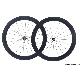 Tubular Carbon Wheelset, 58mm, Matt, Tubular, 3k