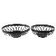 Set of two metal basket, NIG#06-721