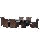 Rattan/wicker Outdoor Dining Set, C-00008