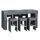 patio rattan bar table set rattan furniture