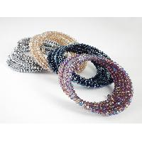 Crystal wire bracelet