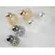 Flower net ear ring, 1198-EAR
