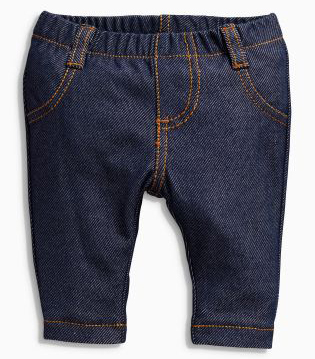 Baby's Knitted Denim Jeans