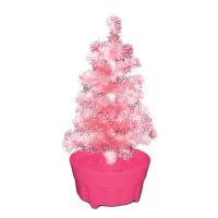 10in LED Twinkling Pink Tree (Battery Operated)