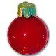 Φ65mm Twinkling LED Red Ball (Battery Operated), U-35008