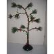24 inches Pine Needle Tree with LED Bead Lights (Battery Operated)