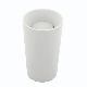 Solid surface pedestal basin