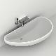 Solid surface bathtub, BT040006