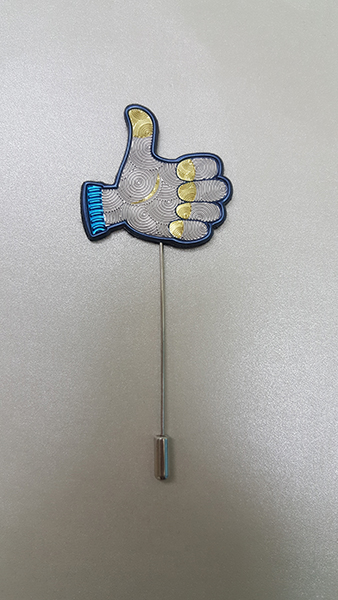Metallic TPU High Frequency Pins for Shirt