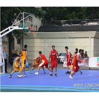 Basketball floor