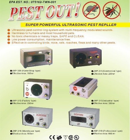 JWP-Series SUPER PEST REPLLERS