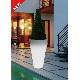 Rotational Molding Plastic Flower Pots With Energysaving Light, GR0180