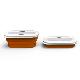 Silicone Collapsible Meal Box with Chopsticks, MEALBX - EXP