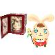 Bunny King PVC Coin Bank