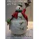 Snowman in Red Lifting Lighthouse, KF-CHS-009