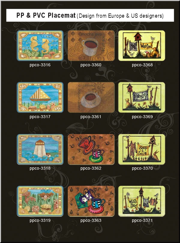 PP & PVC Placemat