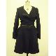 Wool viscose melton coat, TE-043
