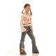 Woven shirt + jeans, G-00138
