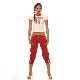 Knitted tee + 3/4 length knitted capri