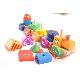 Children Educational Toy Wooden Toy Infant Toys Colorful Innervation Train Dilatory Train Games, SY 2006