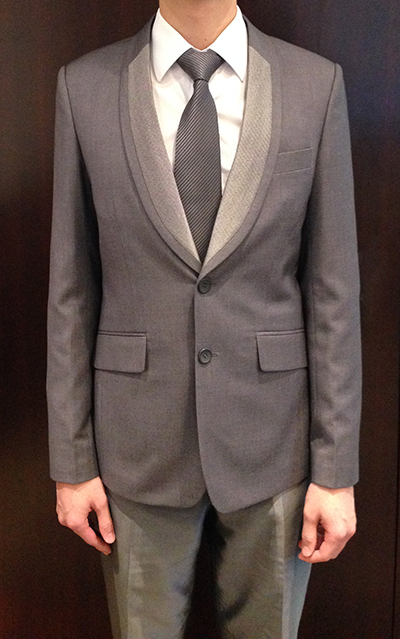 Formal Man's Slim Fit Buttons Suits Uniform