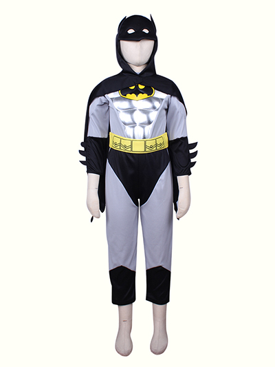 Bat Man Kids Boy Superhero Costumes