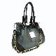 Nylon with Leather Lady Handbag