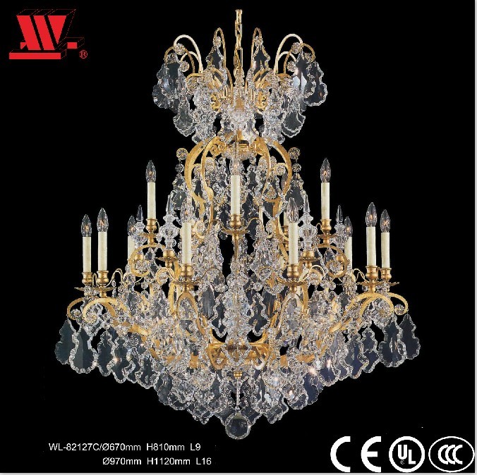 Contemporary Glod Finished Crystal Chandelier Wl 82127c Wenhang Contemporary Glod Finished Crystal Chandelier