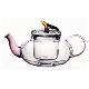 Heat Resistant Hand-blown Borosilicate Glass Teapots/coffee Pots