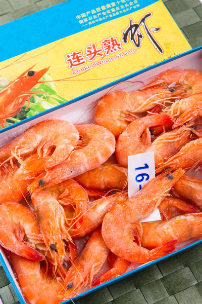 Cooked Whole Shrimp